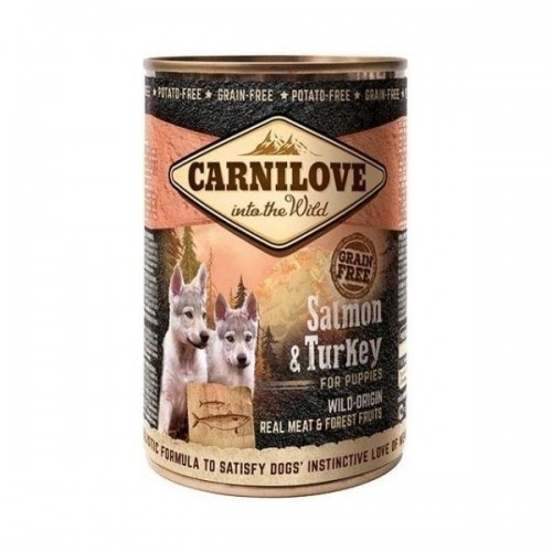 Carnilove Wild Meat Salmon & Turkey for Puppies 400g