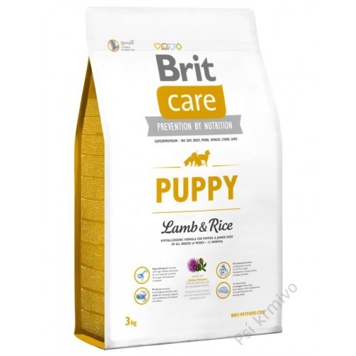 Brit Care Dog Puppy Lamb & Rice 3kg