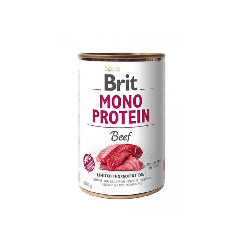 Brit Dog konz Mono Protein Beef 400g