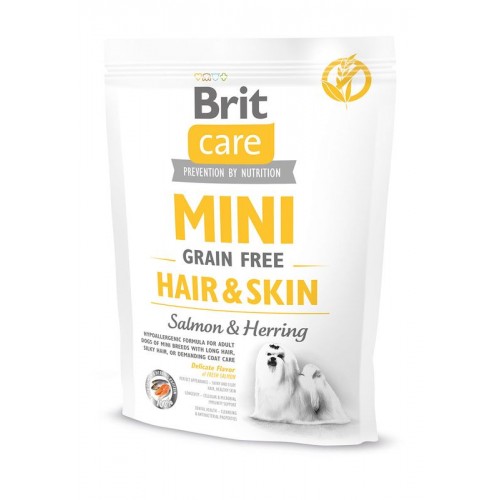 Brit Care Dog Mini GF Hair&Skin 400g